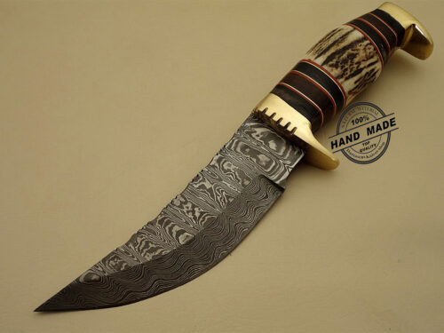 Damascus Skinner Knives