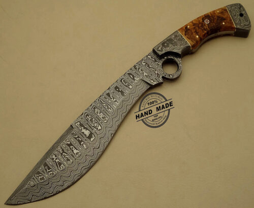 Damascus Finger Knife