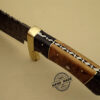 Damascus Bowie Knife Custom Handmade Damascus Steel Hunting Knife 1153 - Image 5