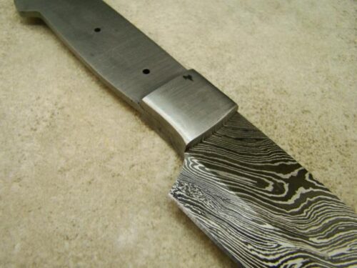 Blank Blade Damascus Chef’s Blank Blade Custom Handmade Damascus Steel Kitchen Knife Professional Chopping Chef Knife Blank Knife-making 1433 - Image 4