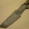 Full Damascus Tracker Knife Custom Handmade Damascus Steel Beautiful Hunting Professional Tracker Knife With Leather Sheaths 1526 - Image 3