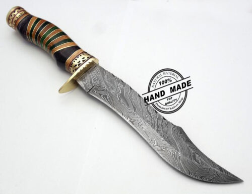 Damascus Skinner Knife