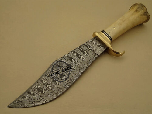 Damascus Skinner Knife