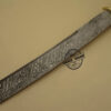 Damascus Tanto Bowie Knife Custom Handmade Damascus Steel Hunting Knife Best Damascus Tanto Bowie Knife With Stag Handle Leather Sheaths 1122 - Image 3