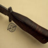 Damascus Hunting Knife Custom Handmade Damascus Steel Best Hunting Knife With Walunt Wood Handle Leather Sheaths 1123 - Image 5