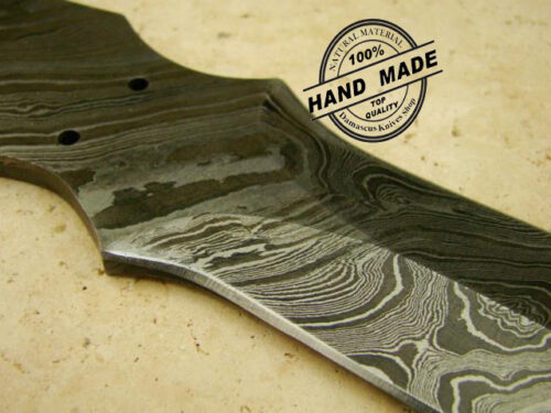 Blank Blade Damascus Boot Dagger Combat Tactical Blank Blade Knife Custom Handmade Damascus Steel Professional Hunting Knife Full Tang Damascus Boot Dagger Combat Tactical Knife 1412 - Image 4