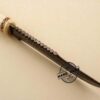 Amazing Damascus Bowie Knife Custom Handmade Damascus Steel Hunting Knife Beautiful Damascus Bowie Knife With Camel Bone Great File-worked Handle Leather Sheaths 1507 - Image 4