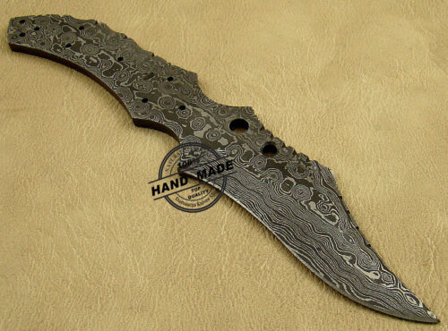 Damascus Skinner Blank