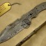 Blank Damascus Skinner Knife