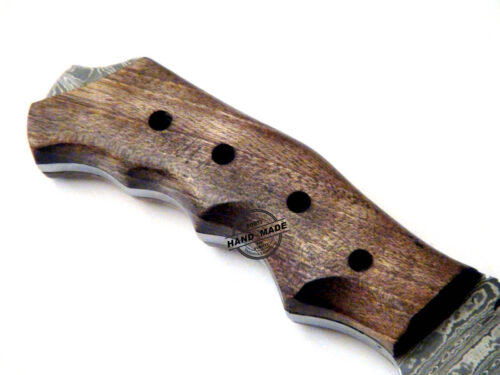 14 Inch Damascus Tracker Knife Custom Handmade Damascus Steel Knife With Sheaths 1547 - Image 7