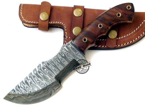 Damascus Tracker Knife