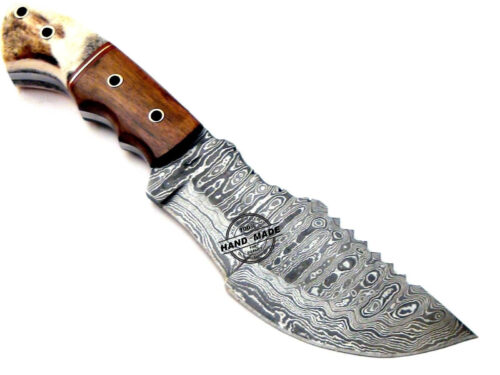 Damascus Tracker Knife