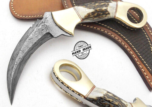 Damascus Karambit