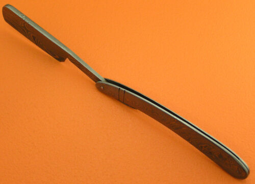 Custom Handmade Full Damascus Straight Razor Barber Wet Shaving Knife - Image 5