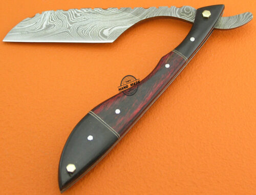 Damascus Razor Knife
