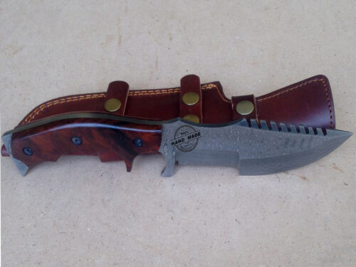 Damascus Tracker Knife