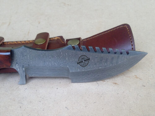 Damascus Tracker Knife