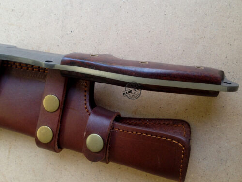 Damascus Tanto Tracker Knife Custom Handmade Damascus Tracker Knife - Image 10
