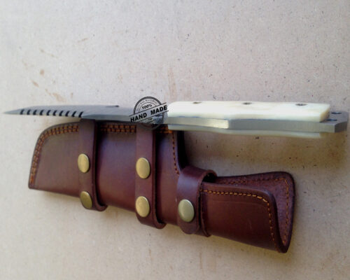 Damascus Tracker Knife