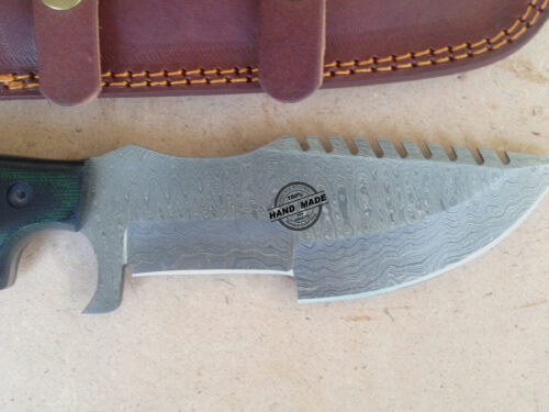 Damascus Tracker Knife