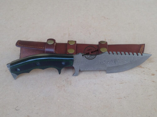 Damascus Tracker Knife