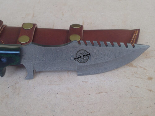 Damascus Tracker Knife