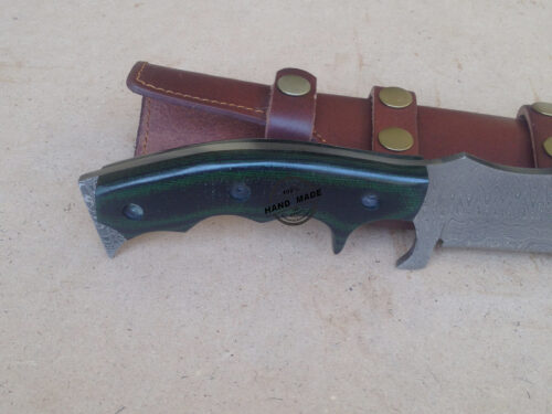 Damascus Tracker Knife