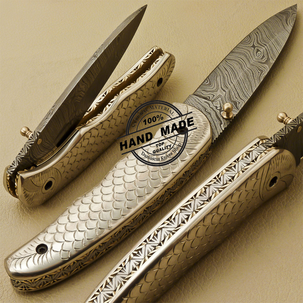 Handmade Engraving Damascus