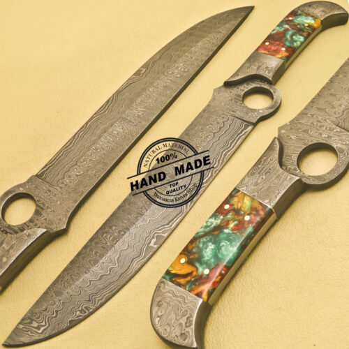 Damascus Bowie Knife