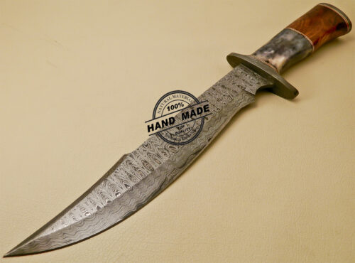 Damascus Bowie Knife