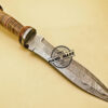 Damascus Dagger Knife Custom Handmade Damascus Steel Knife 867 - Image 4