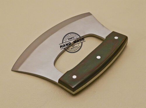 Ulu Kitchen Knife Custom Handmade Stainless Steel Ulu Kitchen Chef Knife With Mictra Handle 829 - Image 6