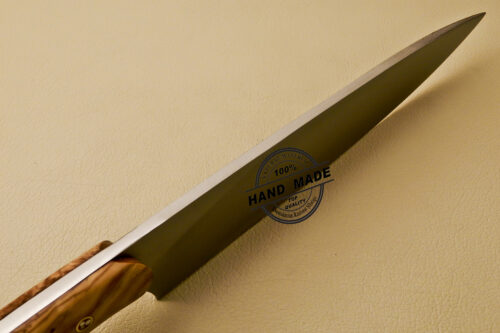 Kitchen Knife Custom Handmade Stainless Steel Kitchen Chef Knife With Cow Handle 838 - Image 8