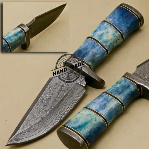 Damascus Skinner Knife