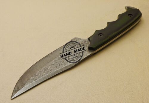 Damascus Skinner Knife Custom Handmade Damascus Steel Hunting Damascus Skinner Knife With Mictra Handle 842 - Image 4