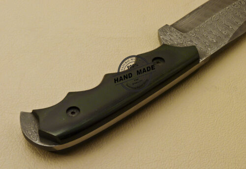 Damascus Skinner Knife Custom Handmade Damascus Steel Hunting Damascus Skinner Knife With Mictra Handle 842 - Image 8