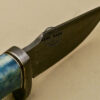 Damascus Skinner Knife Custom Handmade Damascus Steel Skinner Knife With Colored Bone Handle 861 - Image 9