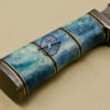 Damascus Skinner Knife Custom Handmade Damascus Steel Skinner Knife With Colored Bone Handle 861 - Image 10