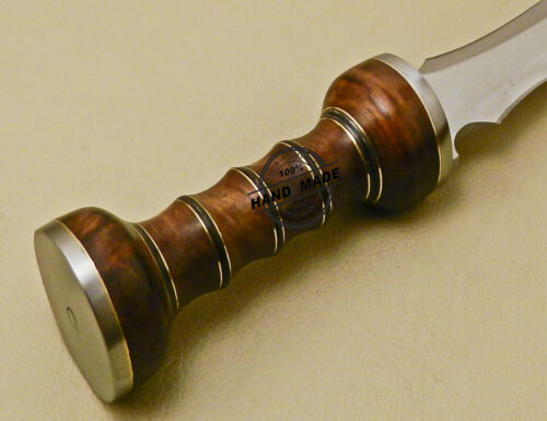 Dagger Knife Custom Handmade Stainless Steel Hunting Dagger Knife With Rose Wood Handle 860 - Image 7