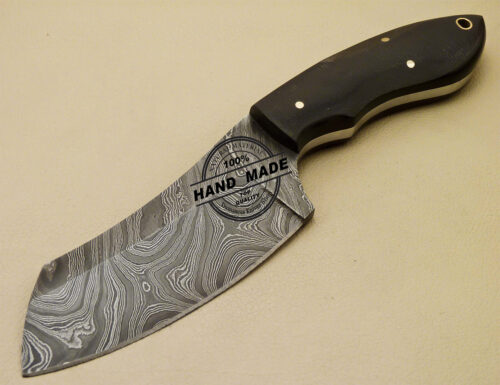 Damascus Skinner Knife Custom Handmade Damascus Steel Knife 906 - Image 3
