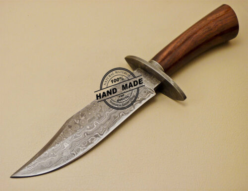 Damascus Skinner Knife Custom Handmade Damascus Steel Knife 893 - Image 3