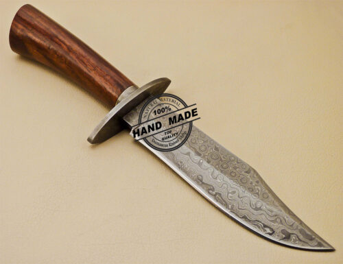Damascus Skinner Knife Custom Handmade Damascus Steel Knife 893 - Image 5