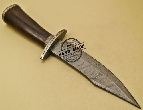Damascus Skinner Knife Custom Handmade Damascus Steel Knife 891 - Image 5