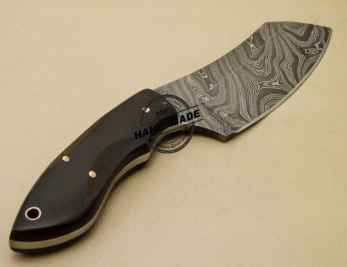 Damascus Skinner Knife Custom Handmade Damascus Steel Knife 906 - Image 6