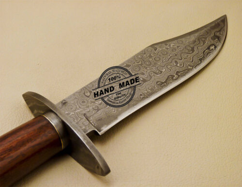 Damascus Skinner Knife Custom Handmade Damascus Steel Knife 893 - Image 6