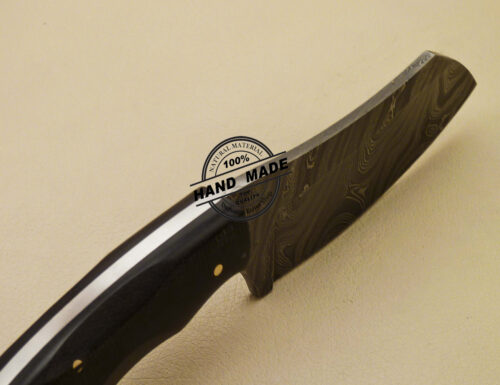 Damascus Skinner Knife Custom Handmade Damascus Steel Knife 906 - Image 8