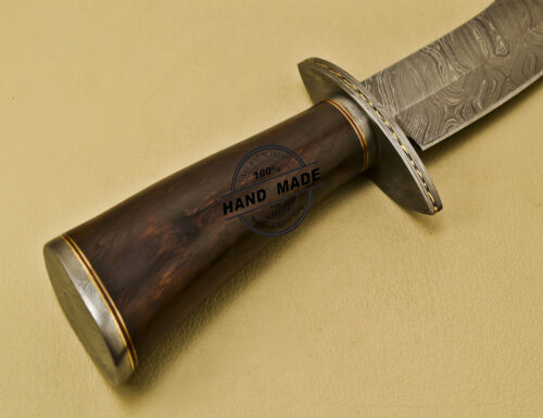 Damascus Skinner Knife Custom Handmade Damascus Steel Knife 891 - Image 9