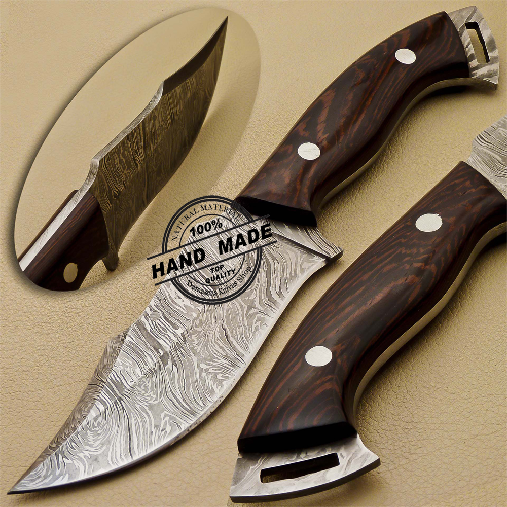 Damascus Skinner Knife