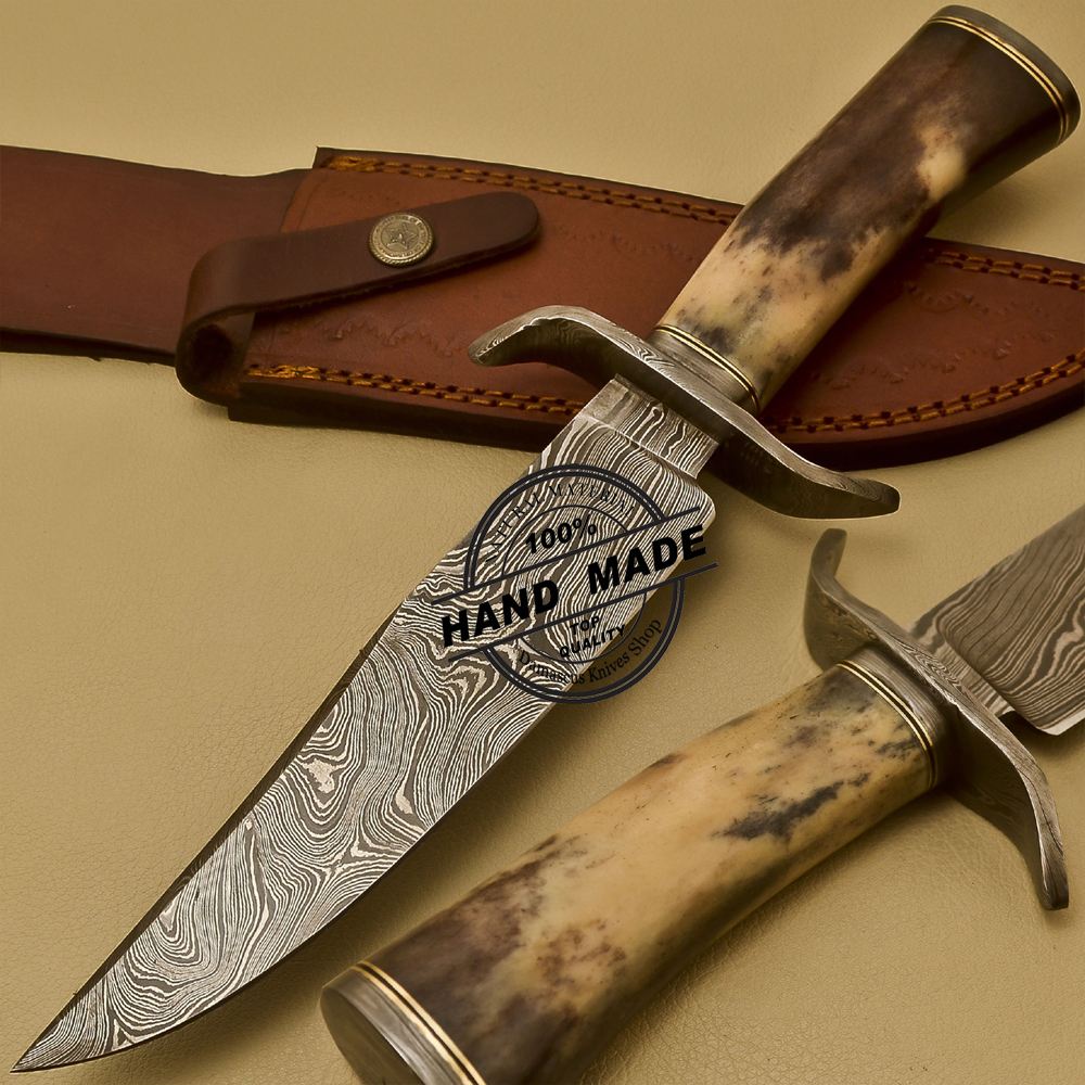 Damascus Skinner Knife