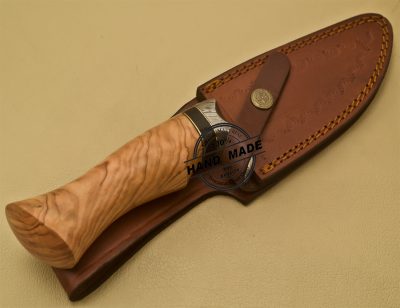 Damascus Skinner Knife Custom Handmade Damascus Steel Knife